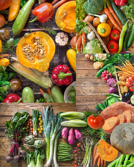 Vegetables A3 Poster