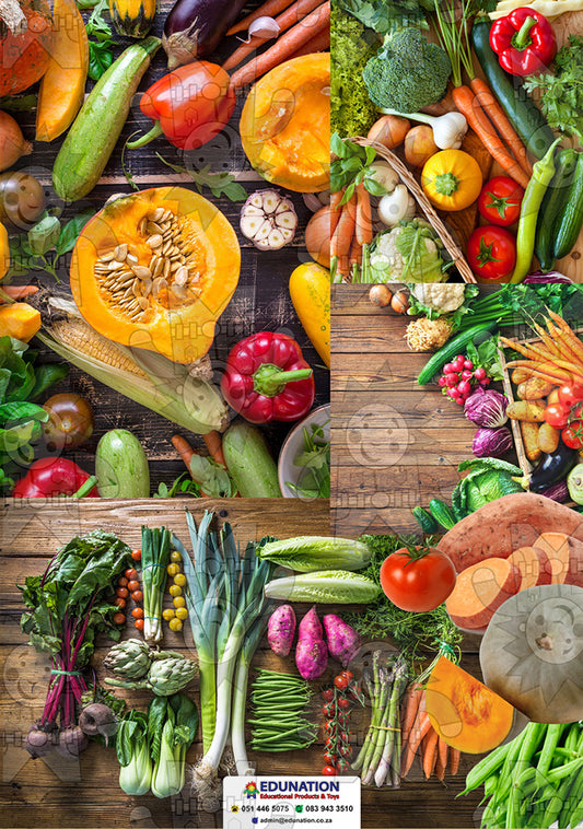 Vegetables A3 Poster