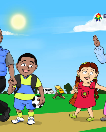 Wooden Puzzle Frame A4 - 36pc Go Home Edunation South Africa A4 Frame Puzzles