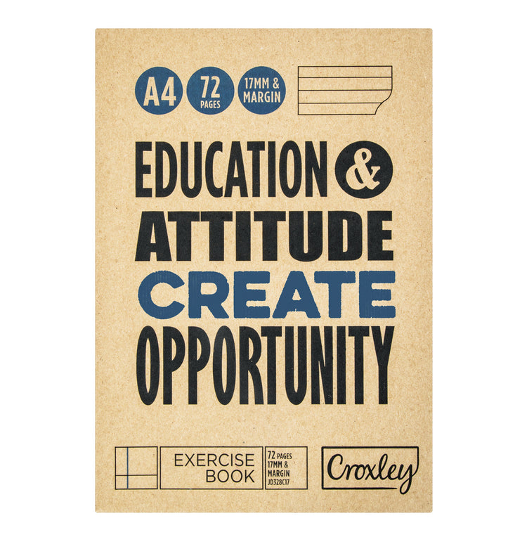 Example Exsrcises Book Exercise Book 72p A4 F/M Croxley Edunation South Africa