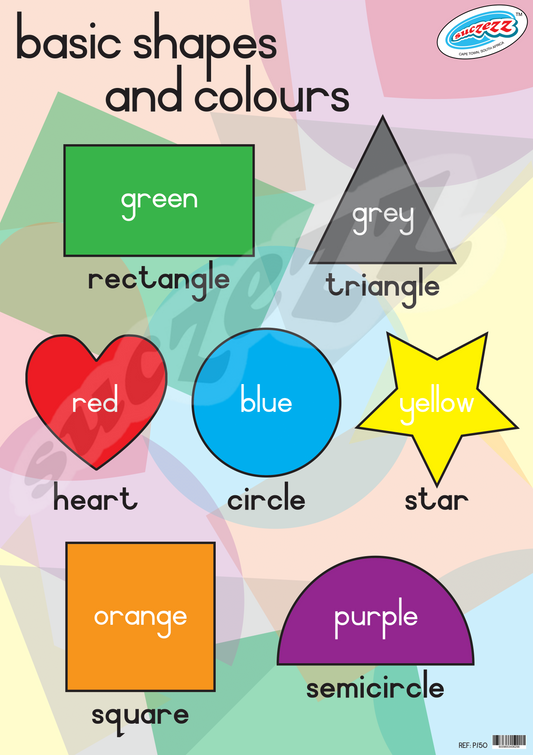 Poster - Basic Shapes and Colours