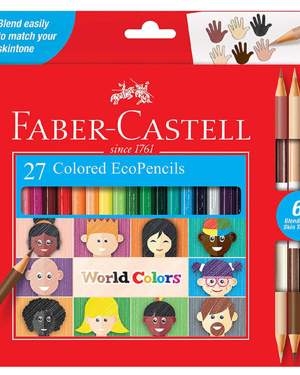 Colouring Pencils 24+3's World Colors Faber Castell