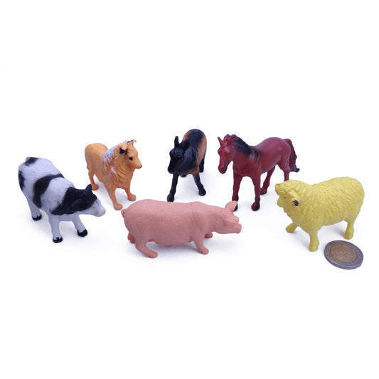 Animals Farm Medium Set of 6