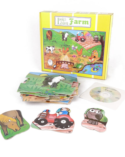Puzzle - Look & Listen Farm (24pc)
