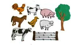 Felt - Farm Animals