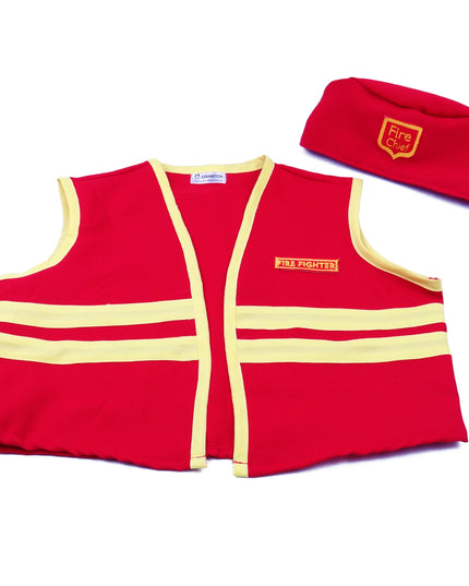Play Vest - Fireman with Hat