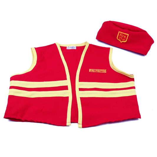 Play Vest - Fireman with Hat