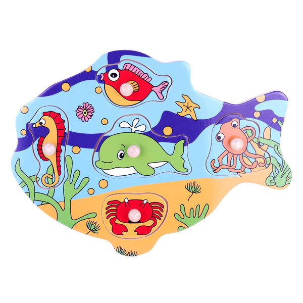 Knob Puzzle - Sea-Life