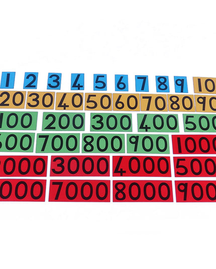 Flard Card/Kaarte Set Laminated - Edunation 36 Piece 4 Colours