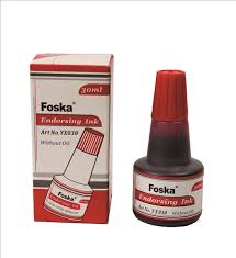 Stamp Ink Red 30ml - Edunation South Africa