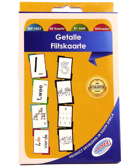 Flitskaarte Getalle