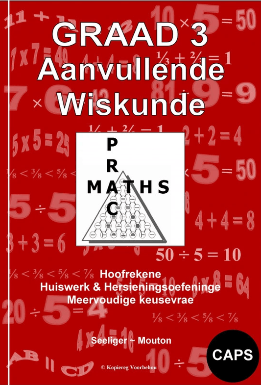 Aanvullende Wiskunde Gr 3 - Edunation South Africa