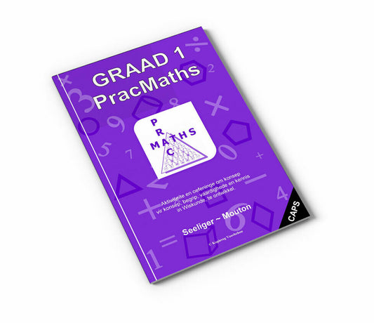 Boek PracMaths Graad 1 Afr