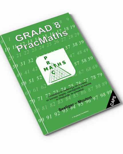 Boek PracMaths Graad 8 Afr