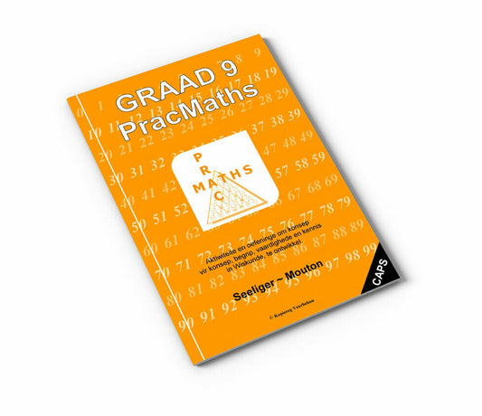 Boek PracMaths Graad 9 Afr