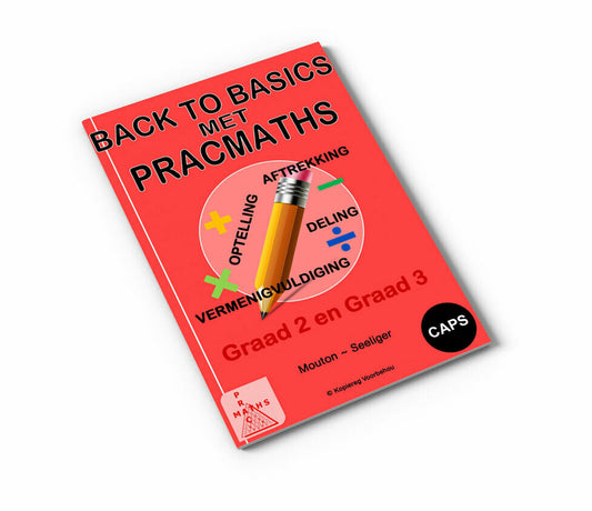 Boek PracMaths Back to Basics - Gr. 2-3 Afr