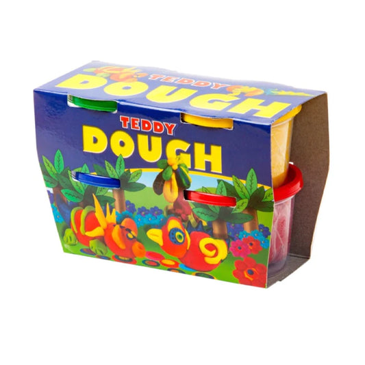Clay - Play Dough Kit Teddy 4 x 100g