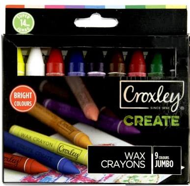 Crayons Wax Jumbo 9's 14mm