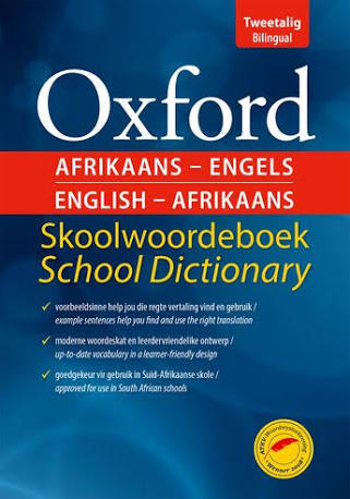 Book SA Skool Woordeboek-Dictionary Afrikaans-Engels 2nd Edition - Oxford - Edunation South Africa