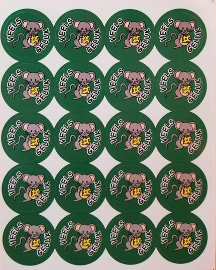 Stickers - Veels Geluk Edunation South Africa Stickers Afrikaans