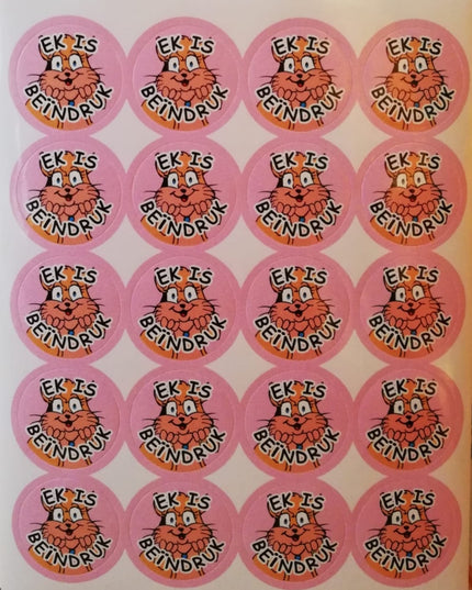 Stickers - Ek is Beindruk