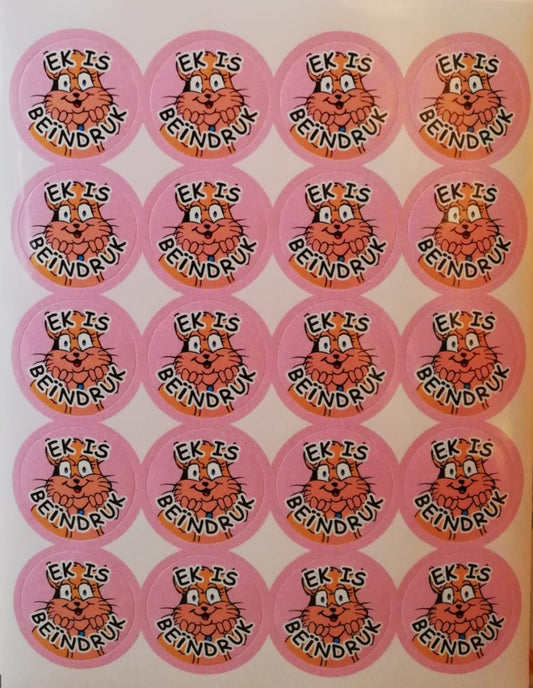 Stickers - Ek is Beindruk