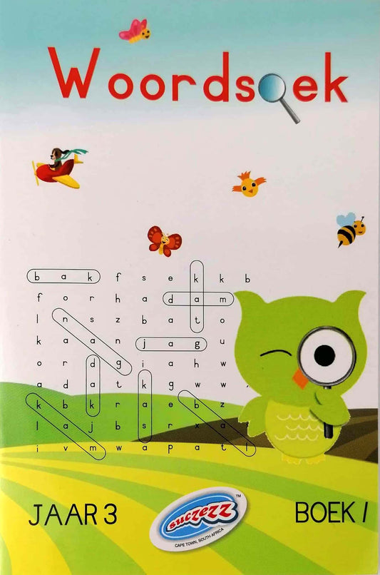 Woordsoek Jaar 3 Boek 1