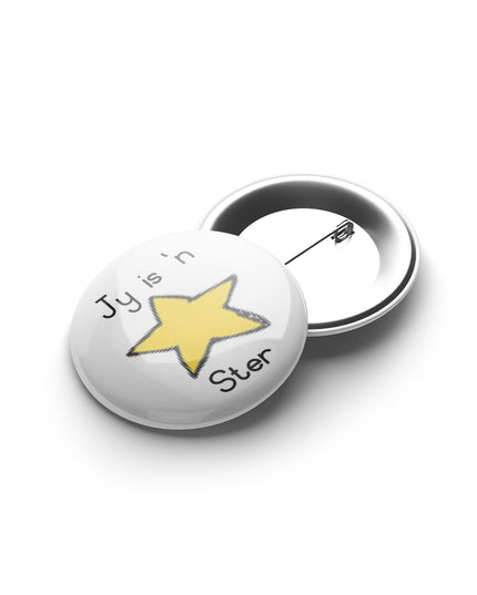 Classroom Badge - Jy is n ster