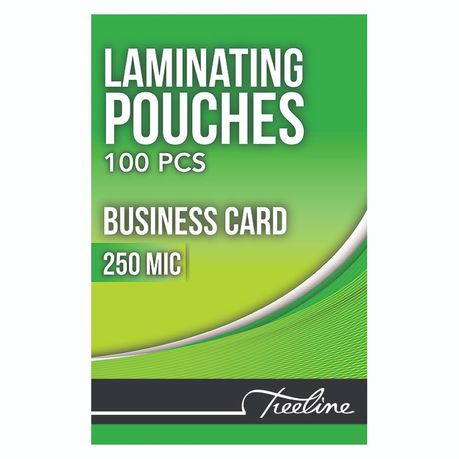 Laminating Pouches Business Card (86x54)- 250 Micron - Pack of 100