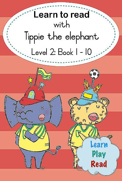 Learn to read with Tippie the Elephant Level 2 Boxset 1-10