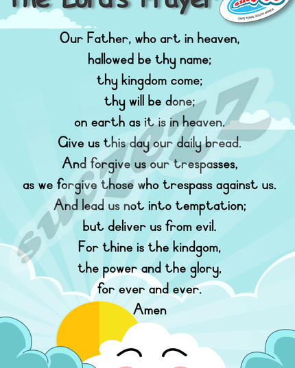 Poster - Lord's Prayer