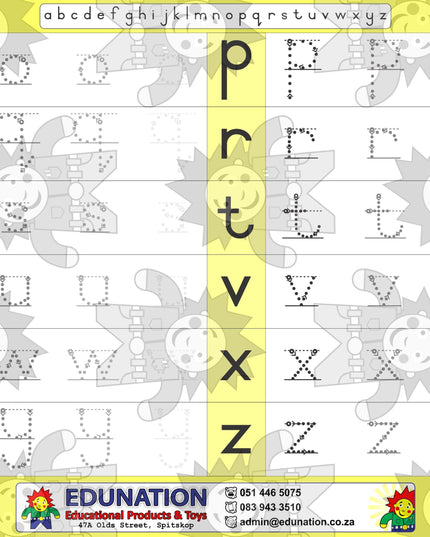 a-z writing - Double Sided - Edunation South Africa