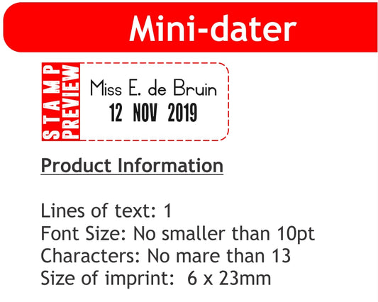 Stamp - Mini Dater