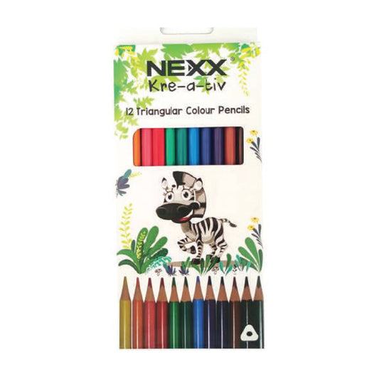 NEXX 12 Triangular Colour Pencils