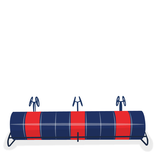 3 Drum Tunnel, (courier costs do not apply contact for quotation)