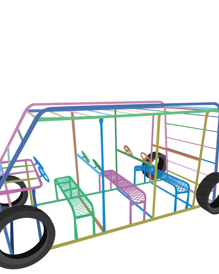 Bus Playgym, (courier costs do not apply contact for quotation)