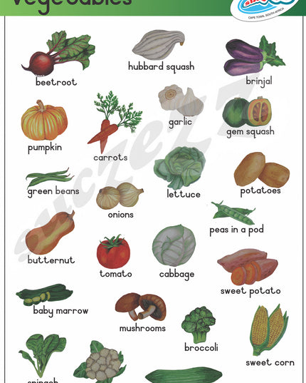 Poster - Vegetables