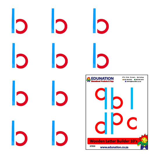 Wooden Letter Builder bdp 10's