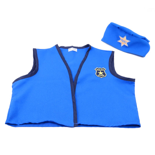 Play Vest - Police with Hat