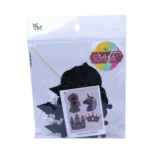Craft Kit Scratch Paper Princess