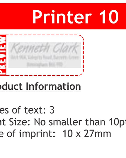 Stamp - Printer 10 - Edunation South Africa