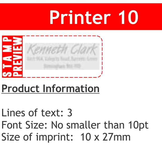 Stamp - Printer 10 - Edunation South Africa