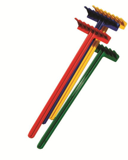 Rake Plastic Assorted colours Edunation South Africa Sand and Water Play