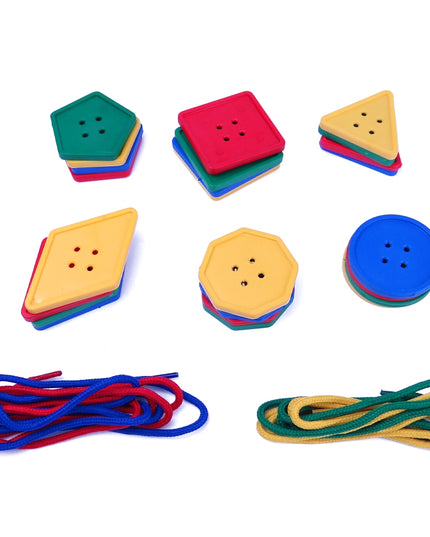 Geometric Buttons & Laces in Multibox