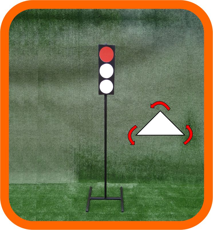 Road signs - Metal - Robot, (courier costs do not apply contact for quotation) - Edunation South Africa