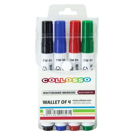 Whiteboard Markers Collosso 4's