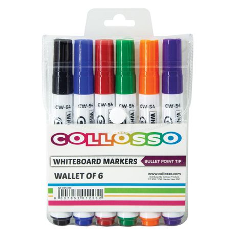 Whiteboard Markers Collosso 6's