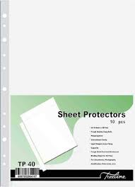 Filing Pockets PVC 100's - 40 Micron