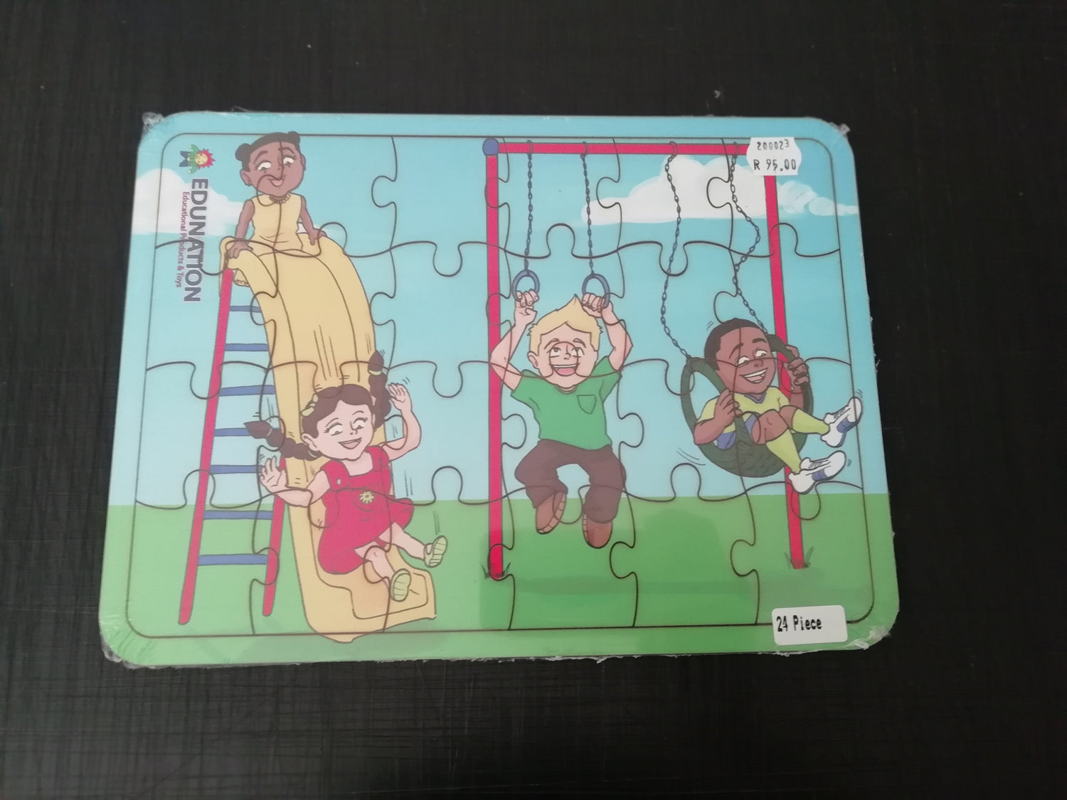 Wooden Puzzle Frame A4 - 24pc Outside Play Edunation South Africa A4 Frame Puzzles