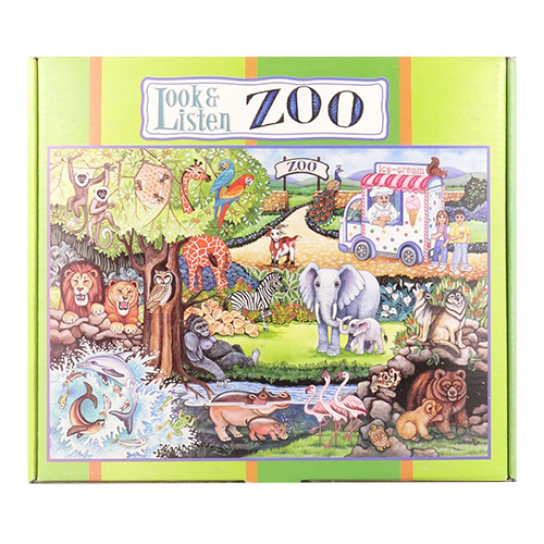 Puzzle - Look & Listen Zoo